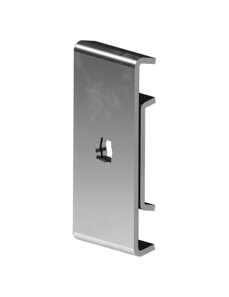 Guide rail clamp double