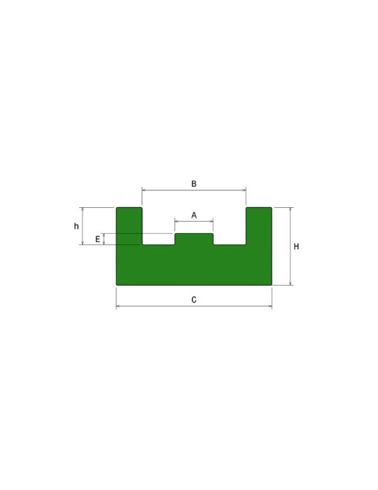 Power Chain Guide Guide Chain Type E1 and E2 - DOM - Power Transmission Components - D.O.M