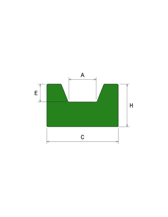 Power Chain Guide Guide Chain Type V - DOM - Power Transmission Components - D.O.M