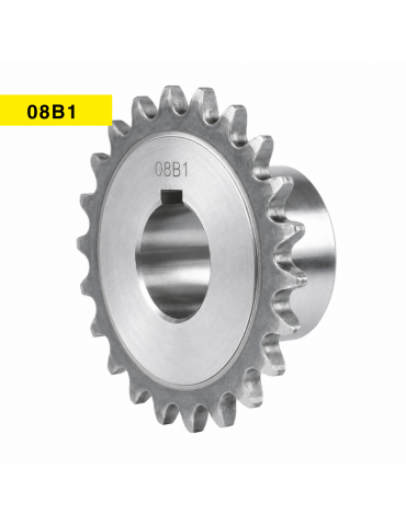 08B1 bored and keyed sprocket