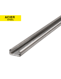 Rail ACIER pour Guide Chaîne