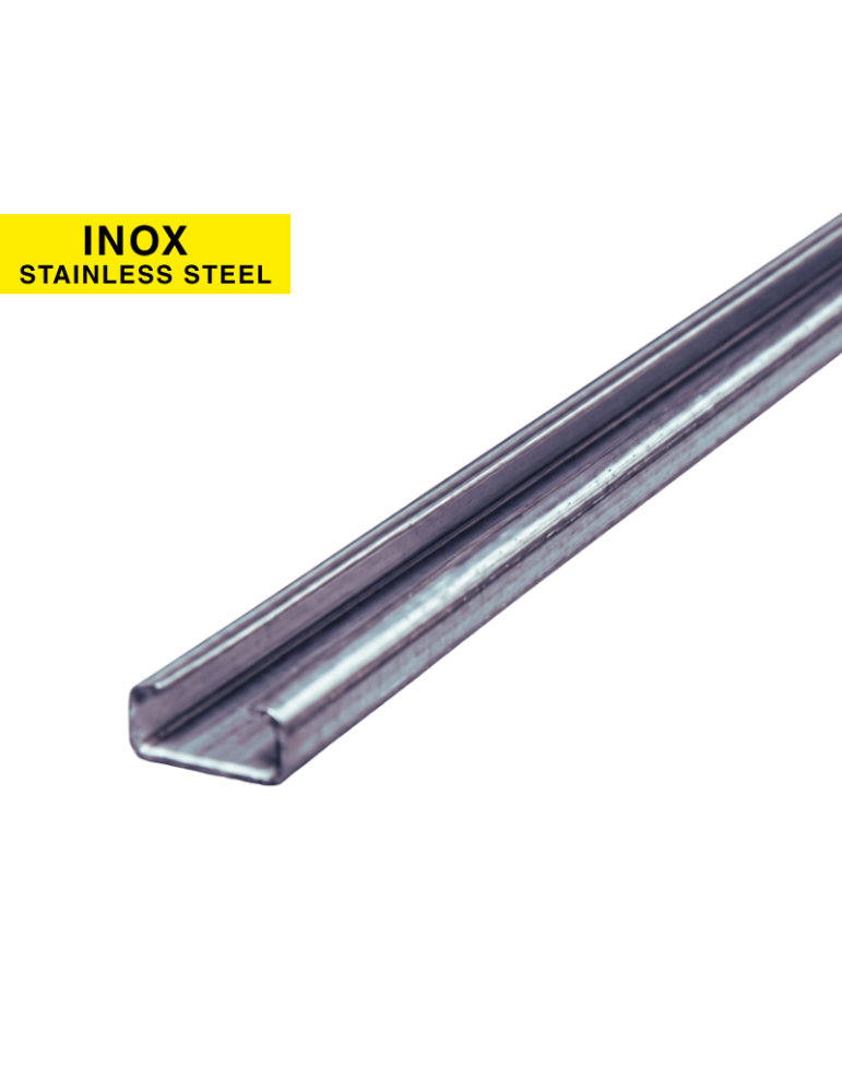 Rail INOX pour Guide Chaîne