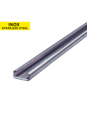 Rail INOX pour Guide Chaîne