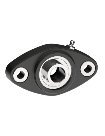 Oval flanged bearing supports UCFL/CS