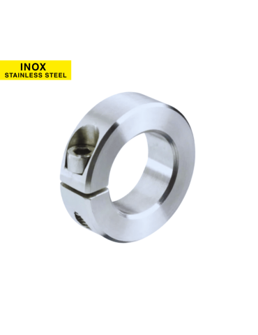 Single-split shaft collar STAINLESS STEEL