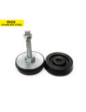 Stainless steel machine mount fixe high profile