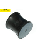 Stainless steel diabolo damper HDX female / female type