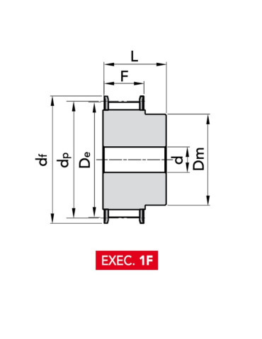 H100 timing pulley