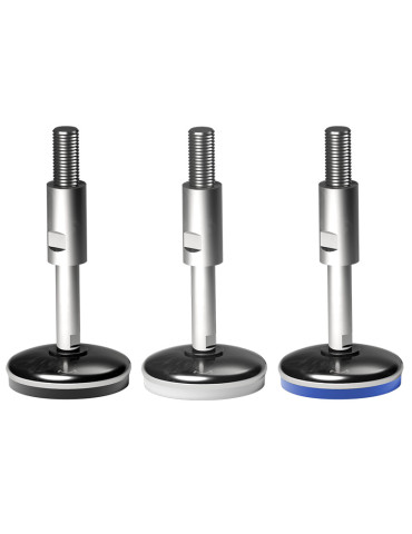 Stainless steel Adjustable foot 103 diam.95 - Type 2