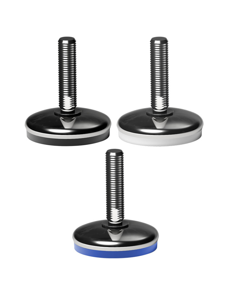 Stainless steel Adjustable foot Ø 95 angle +/- 5°