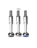 Stainless steel foot Ø 55 angle +/- 2.5°
