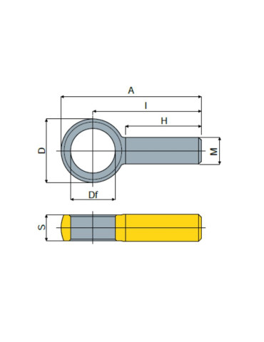 Stainless steel Eyebolt