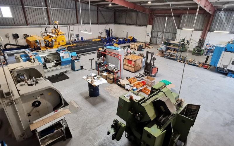 atelier de mécanique industrielle dans le var