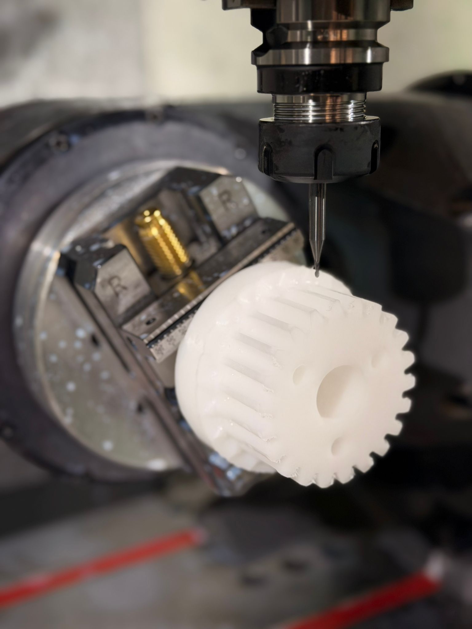usinage de pièces plastiques pour l'industrie